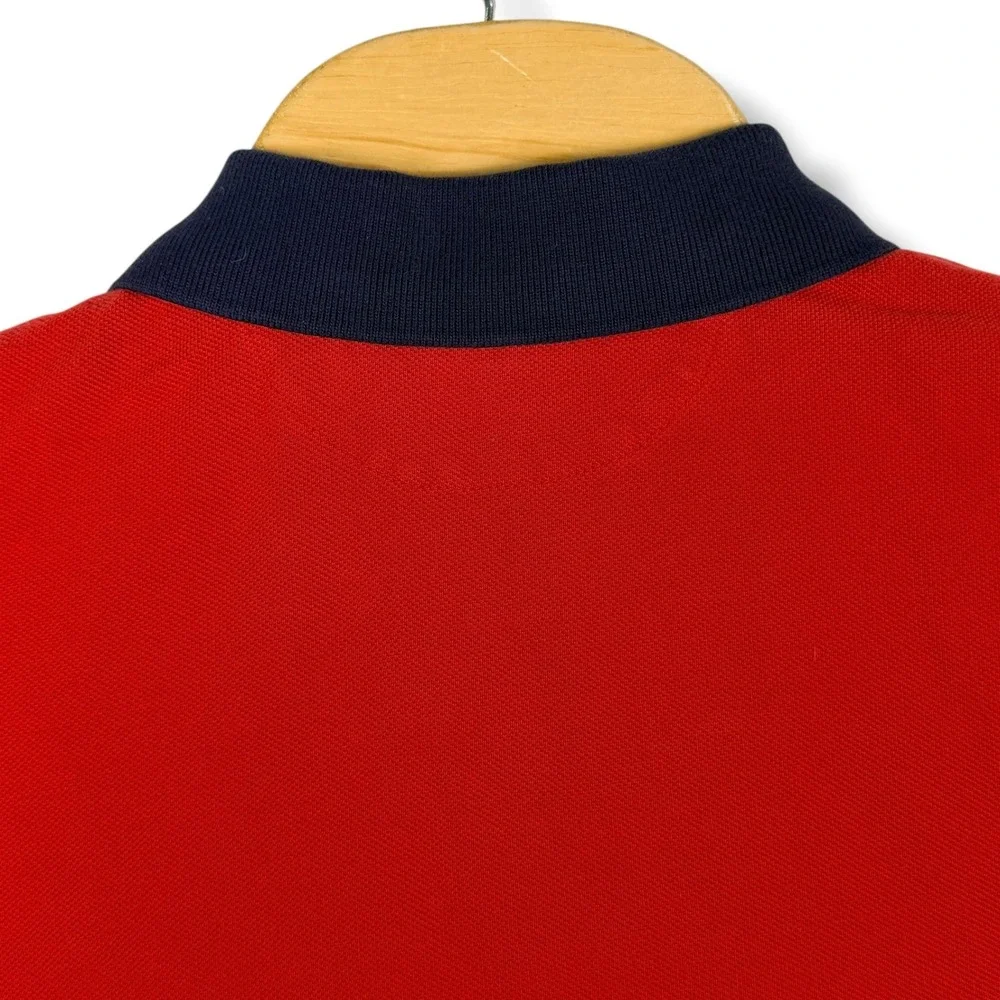 Polo Ralph Lauren Polo Shirt Men XXL Red Custom Snow Polo Challenge Cup Crest